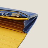 [Indigo dyeing] <br>Sasamachi long wallet<br>[Made to order]