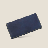 [Indigo dyeing] <br>Sasamachi long wallet<br>[Made to order]