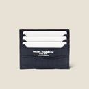[Croco pattern leather] <br>Mini -snap wallet<br>color: Black