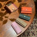 [French calf] <br>Triple key case<br>color: Mauve Pink