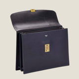 [French calf] <br>2 knob kabuse bag<br>color: black<br>[Made to order]