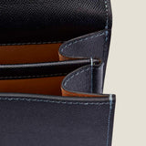 [French calf] <br>2 knob kabuse bag<br>color: black<br>[Made to order]