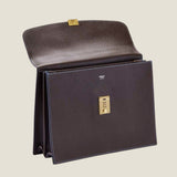 [French calf] <br>2 knob kabuse bag<br>color: dark brown<br>[Made to order]