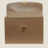 [French calf] <br>2 knob kabuse bag<br>color: taupe<br>[Made to order]