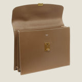 [French calf] <br>2 knob kabuse bag<br>color: taupe<br>[Made to order]