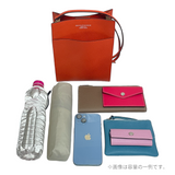 [Croc pattern]<br>Box sacoche L<br>color: red