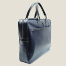 [Smooth leather] <br>Pole brief<br>color: Navy x black