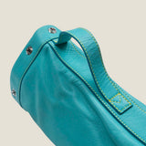 [Smooth leather] <br>club case<br>color: turquoise