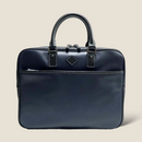 [Smooth leather] <br>Pole brief<br>color: Navy x black