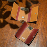 [French calf] <br>key case<br>color: camel