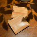 [Persimmon astringent dyeing] <br>Half L zip wallet