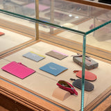 [French calf] <br>smart coin case<br>color: red