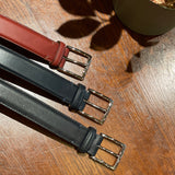 [Kip Leather] <br>30mm belt<br>color: navy