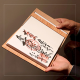 [BROOKLYN MUSEUM × NINNAJI]<br>御朱印カバーM<br>color：柿渋染め