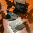 [French calf] <br>Mini -snap wallet<br>color: Black