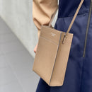 [French calf]<br>Box Sacoche L<br>color: Tope
