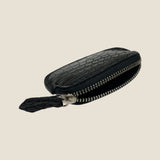 [Color Crocodile]<br>smart coin case<br>color: black