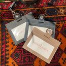 [French calf] <br>ID strap on both sides<br>color: Black