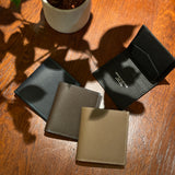 [French calf] <br>mini international wallet<br>color: taupe