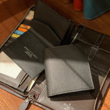 [フレンチカーフ] <br>パスポートケース<br>color：ダークブラウン<br>【ご予約受付中：お届け目安３ヶ月程】