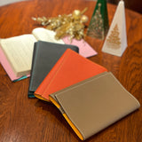 [French calf] <br>book cover<br>color: taupe