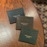 [French calf] <br>mini snap wallet<br>color: navy