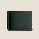 [French calf] <br>Building clip<br>Color: Dark green<br>[Made to order]
