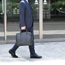[French calf] <br>Briefcase<br>color: Black
