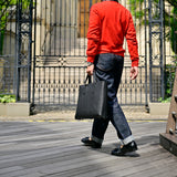[French calf] <br>Bercy tote bag<br>color: black