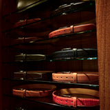 [Salvage PROJECT]<br>[Croc pattern leather] <br>35mm belt<br>color: red