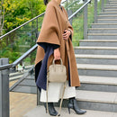 [Shrink leather]<br>Postman mini shoulder<br>color: Tope