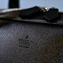 [French calf] <br>Briefcase<br>color: Black