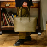 [French calf] <br>Royal M tote bag<br>color: taupe