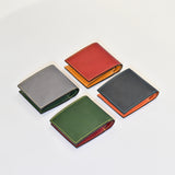 [Yamato] <br>Combi International Wallet<br>Color: Tartan green x Bordeaux