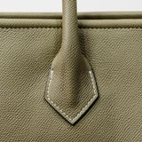 [French calf] <br>Royal M tote bag<br>color: taupe