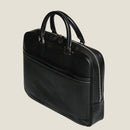 [French calf] <br>Briefcase<br>color: Black