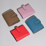 [French calf] <br>hookup wallet<br> Color: Mauve pink x off-white stitching<br>[Scheduled to arrive in late August]