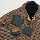 [French calf]<br>International wallet<br>Color: Dark green