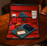 [Yamato] <br>round clutch bag<br>color: navy<br>[Made to order]