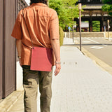 [BROOKLYN MUSEUM × NINNAJI]<br>参拝マルチサコッシュ<br>color：ヤマト ボルドー