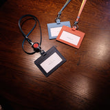 [French calf] <br>ID strap both sides side<br>color: taupe