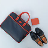 [French calf]<br>international wallet<br>color: orange