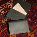 [French calf] <br>Through gachi card case<br>Color: Dark green [Scheduled to arrive in late December]
