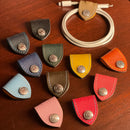 [French calf] <br>Code clip<br>Color: Dark green