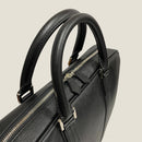 [French calf] <br>Briefcase<br>color: Black