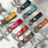 [French calf] <br>keychain<br>color: taupe