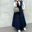 [シュリンクレザー]<br>ポストマンミニショルダー<br>color：エタングレー