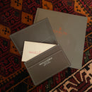 [French calf] <br>Through gachi card case<br>color: Dark brown
