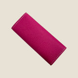 [French calf] <br>triple key case<br>color: magenta pink