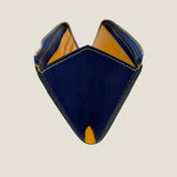 [Indigo dyeing] <br>L zip long wallet<br>[Made to order]